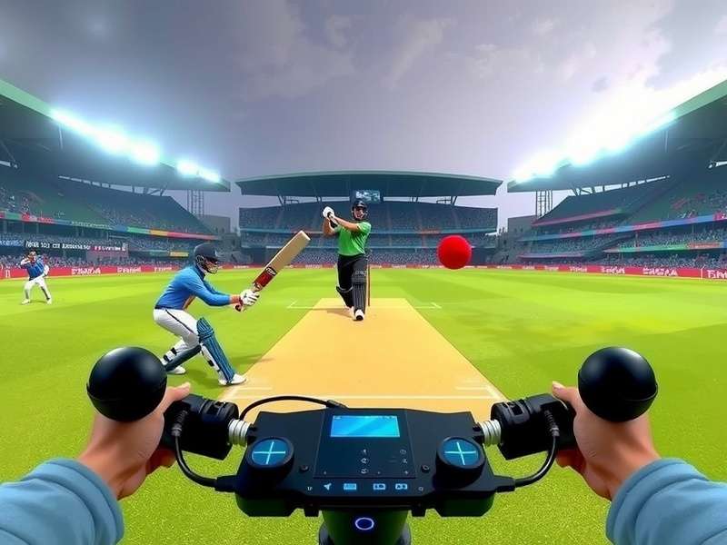 VR Cricket Technology Development VR Cricket Dynamo India technology and development process