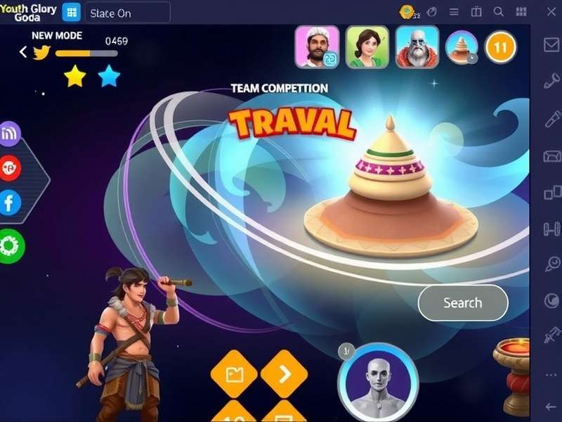 Youth Glory Goa Team Competition Youth Glory Goa gameplay showing team competition mode