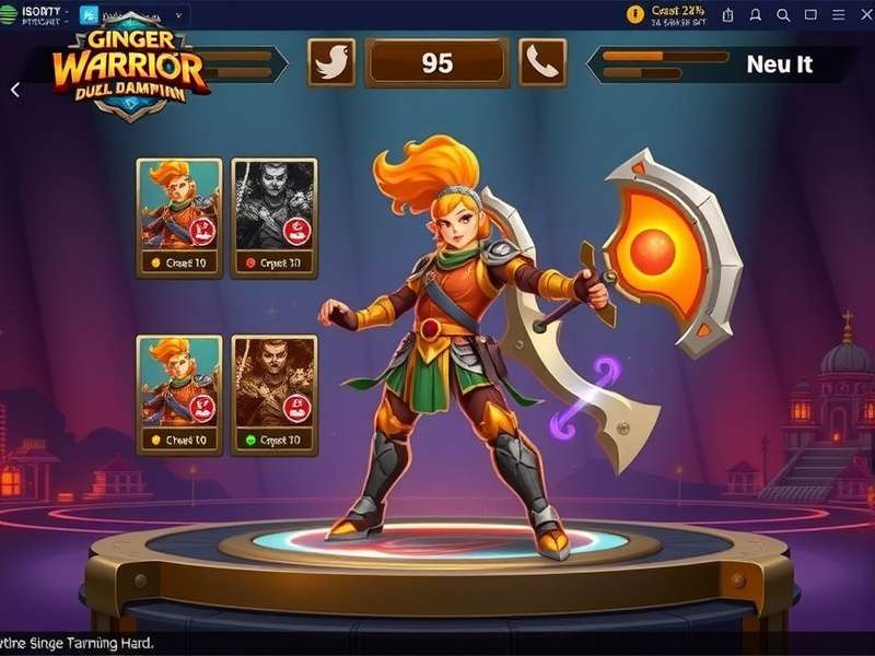 Competitive Tournament for Ginger Warrior Duel Champion Ginger Warrior Duel Champion esports tournament scene