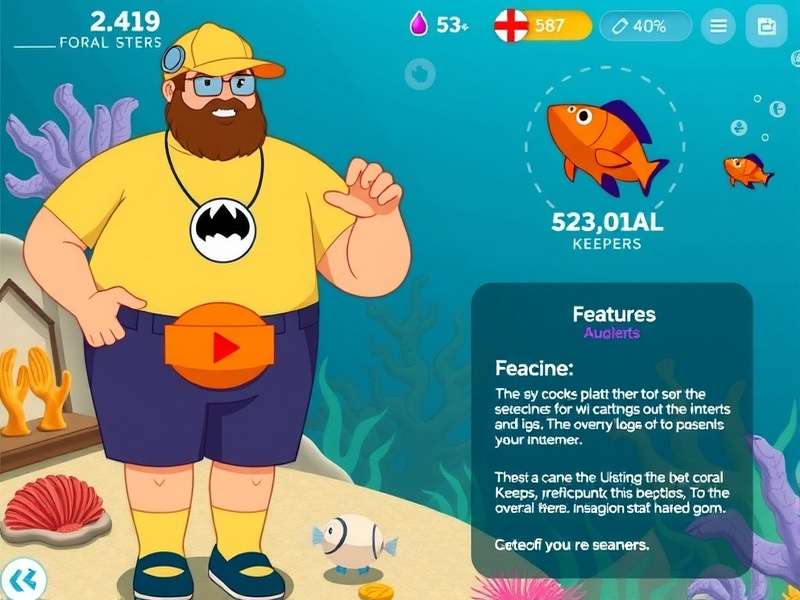 Learning Through Gameplay Coastal Coral Keepers Educational Features