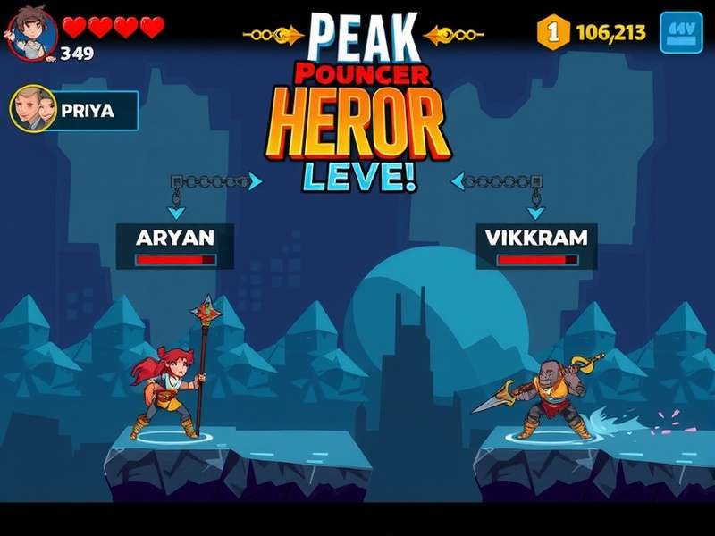 Diverse Level Environments in Peak Pouncer Hero Peak Pouncer Hero level design showing diverse environments