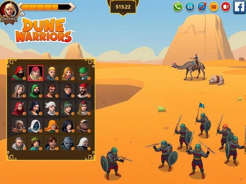 Dune Warriors community event showing players gathering