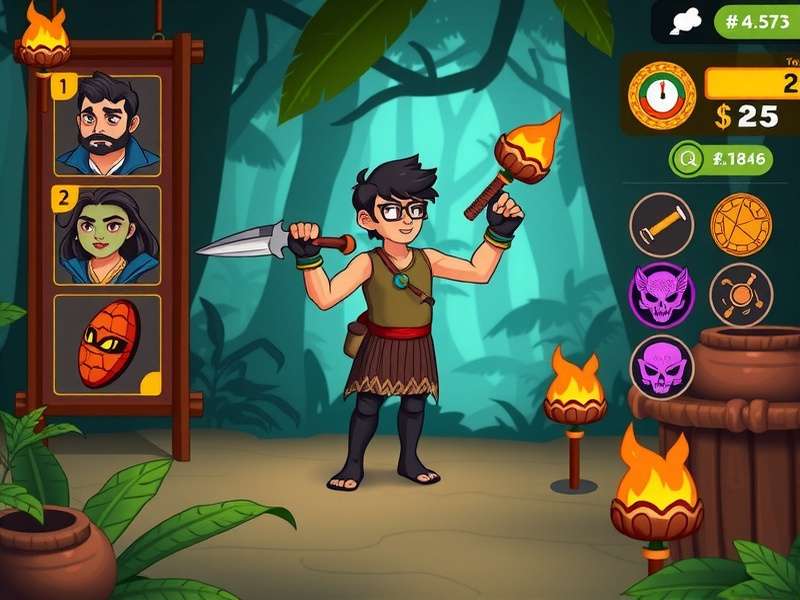Jungle Bheem Adventure Quest Gameplay Jungle Bheem Adventure Quest gameplay screenshot showing character in forest environment
