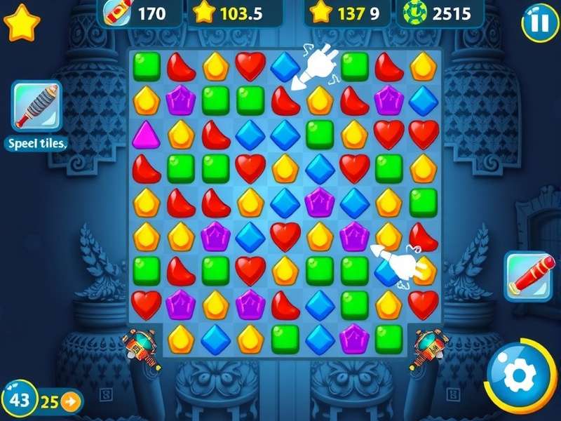 Colva Crush Extreme Ace Power-ups Colva Crush Extreme Ace special tiles and power-ups demonstration