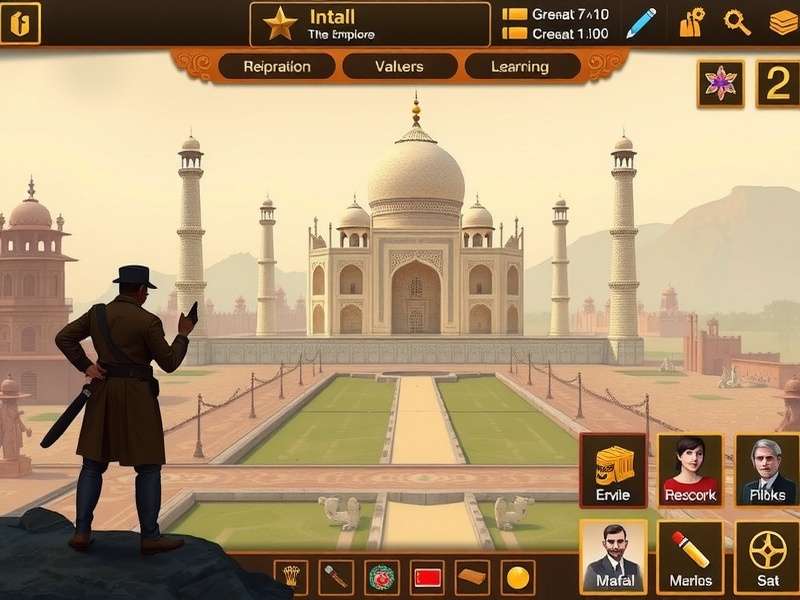 Stock Empire India Game Interface