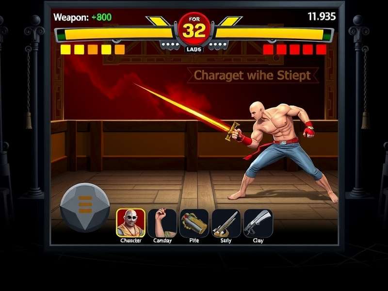 Mace Brawler India Weapon Selection Mace Brawler India weapon selection interface