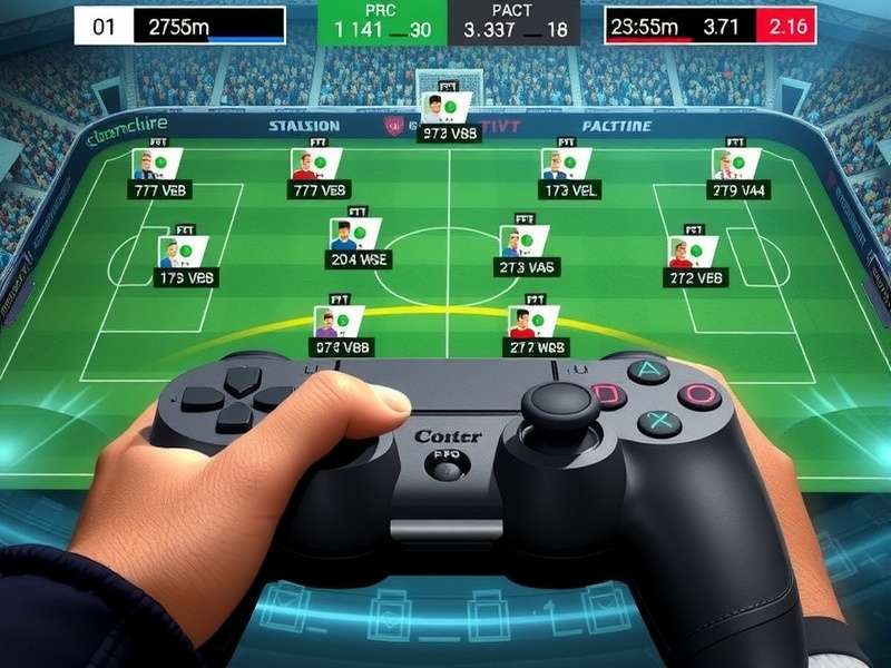 Champion Eleven Pro Gameplay Champion Eleven Pro gameplay screenshot showing realistic football action