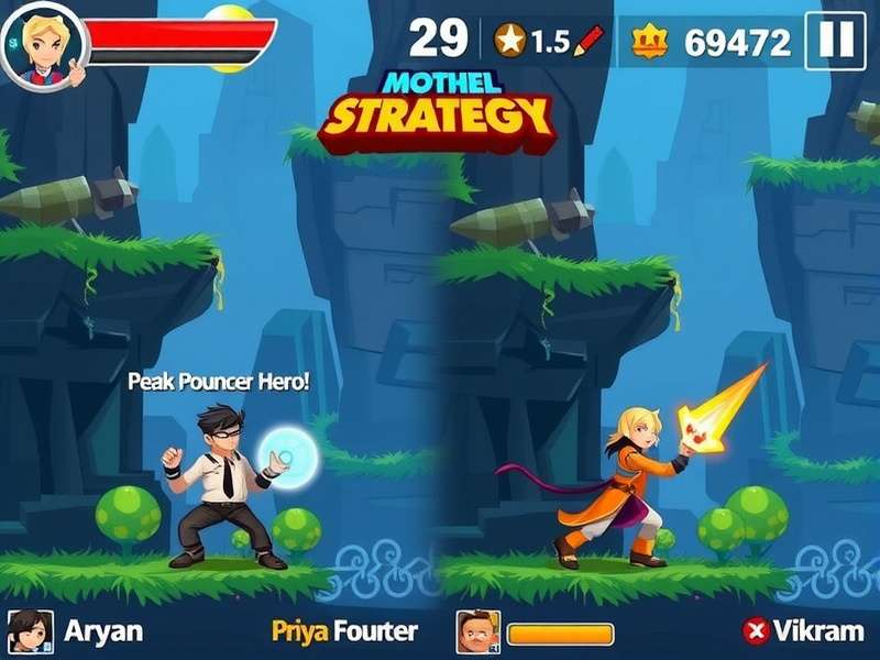 Priya - The Agile Scout Priya character from Peak Pouncer Hero