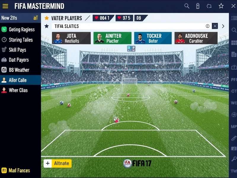 Dynamic Weather System in FIFASkill Mastermind FIFASkill Mastermind dynamic weather effects during match