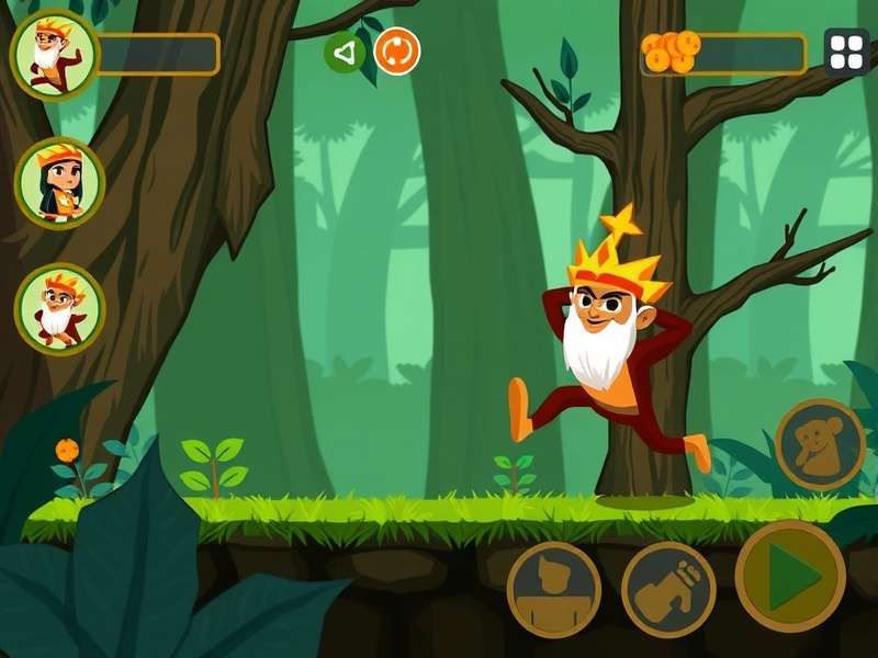 Character Abilities in Jungle Anise Run King Jungle Anise Run King character abilities demonstration