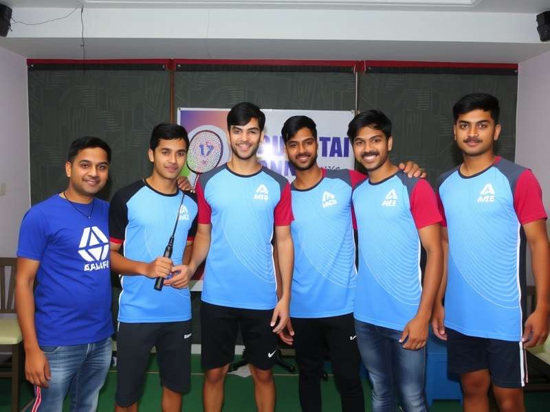 India Badminton Aces Championship Win India Badminton Aces Team Celebration