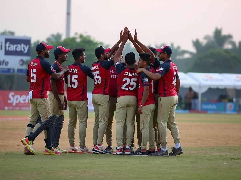 Sarnath Strikers Squad celebrating victory Sarnath Strikers Squad team celebration