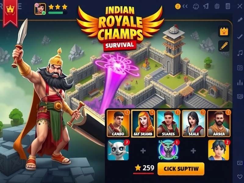 Character Customization in Indian Royale Champs Survival Indian Royale Champs Survival character customization options