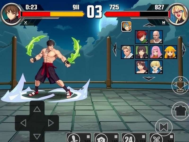 Brave Kochi Fighter Gameplay Brave Kochi Fighter gameplay screenshot showing character combat