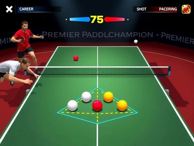 Career Mode Progression Premier Paddle Champion career mode progression screen