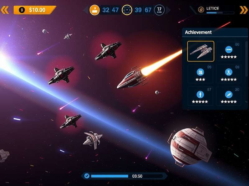 Space Combat Elite ship customization interface