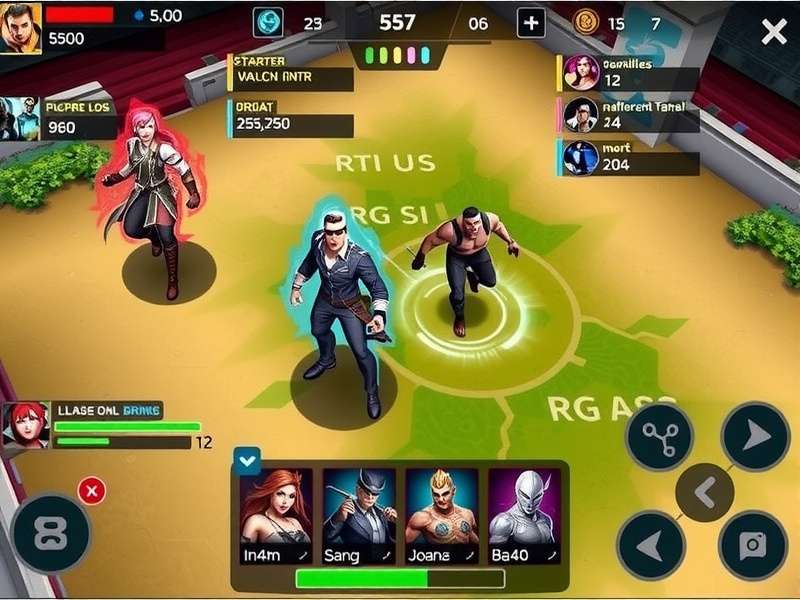 Delhi Duel Dominator gameplay screenshot showing character selection and battle interface
