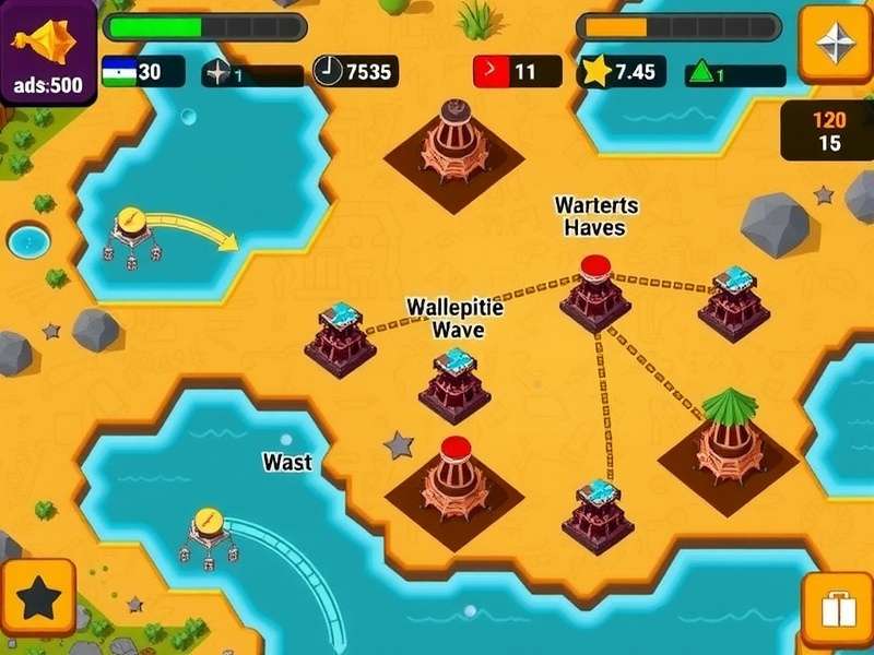 Sambhar Tower Guard Level Progression Sambhar Tower Guard level progression map showing different Indian-themed locations