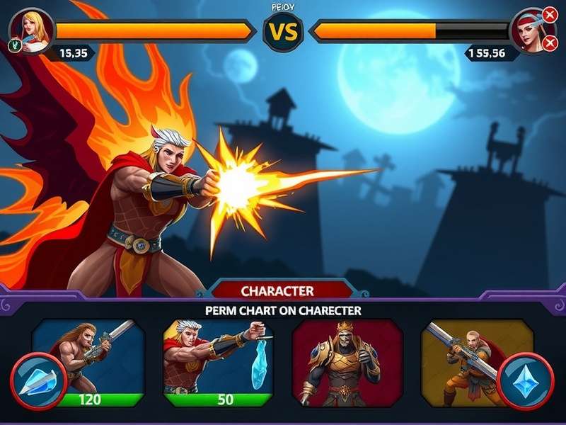 Diverse character roster in Fire Fury Blitz Slayer Fire Fury Blitz Slayer character selection screen