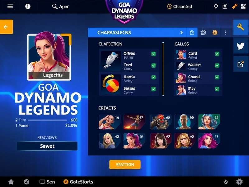 Character Ability Showcase in Goa Dynamo Legends Goa Dynamo Legends character abilities showcase