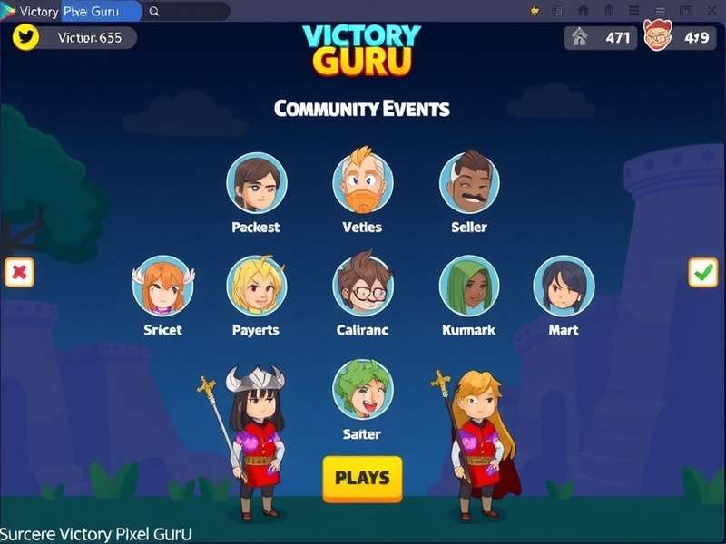 Victory Pixel Guru Game Interface Victory Pixel Guru Game Interface