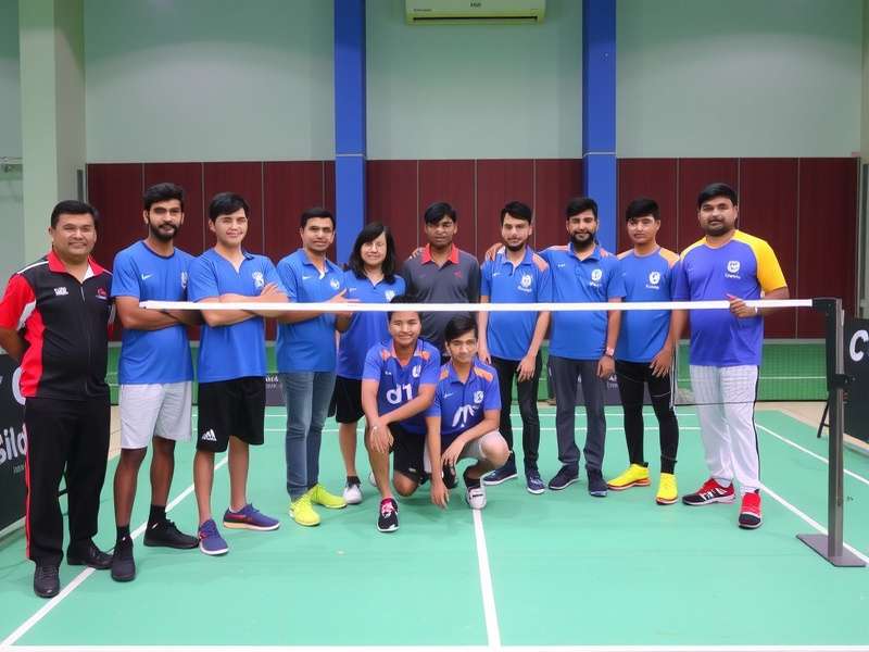 Young Players Training with India Badminton Aces India Badminton Aces Youth Program