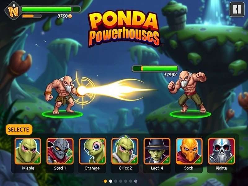 Ponda Powerhouses Character Roster Ponda Powerhouses character roster showing diverse designs