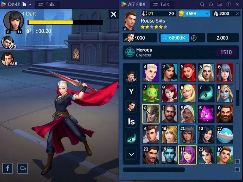 Dauntless Fighter S Tale - Character Roster Dauntless Fighter S Tale character roster showing diverse heroes