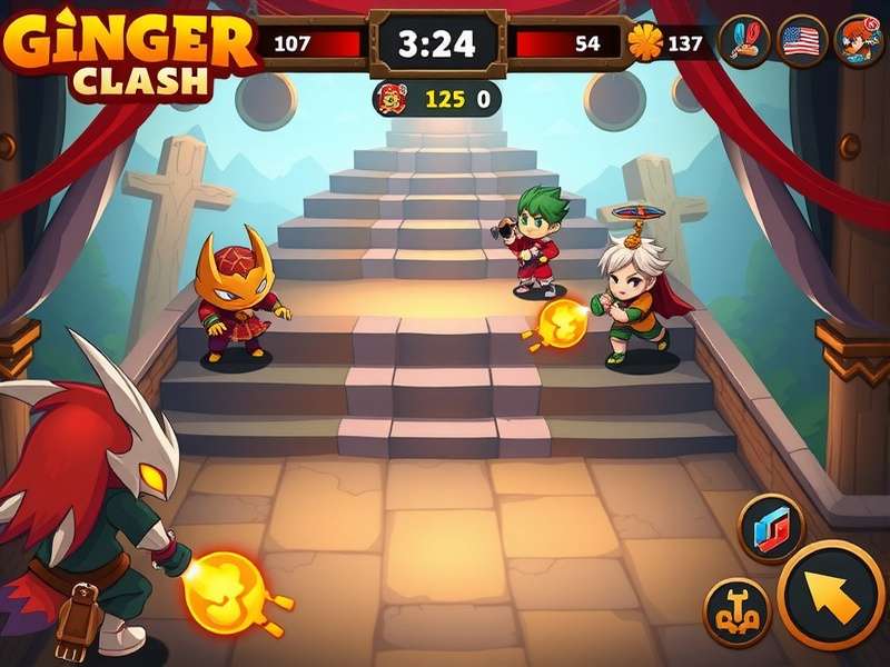 Ginger Heroes Clash Esports Tournament Ginger Heroes Clash competitive tournament scene