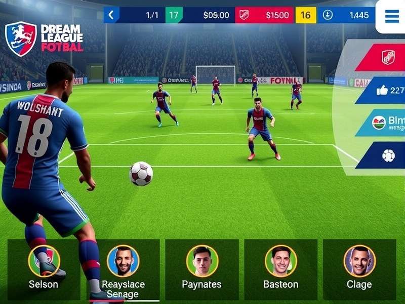 Dream League India Football Gameplay Dream League India Football gameplay screenshot