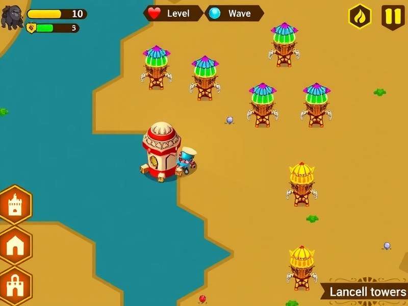 Sambhar Tower Guard Advanced Strategies Sambhar Tower Guard strategy guide showing optimal tower placement patterns