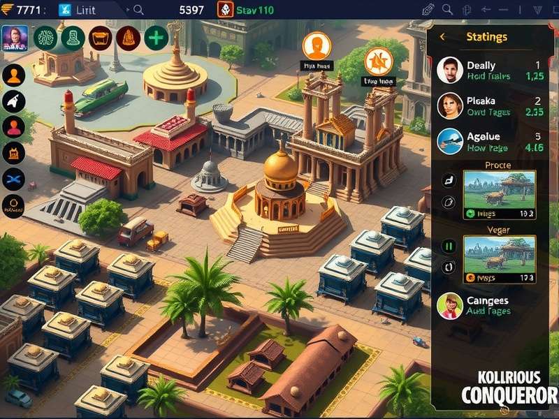 Combat Mechanics in Kolkata Glorious Conqueror Kolkata Glorious Conqueror battle scene with multiple unit types