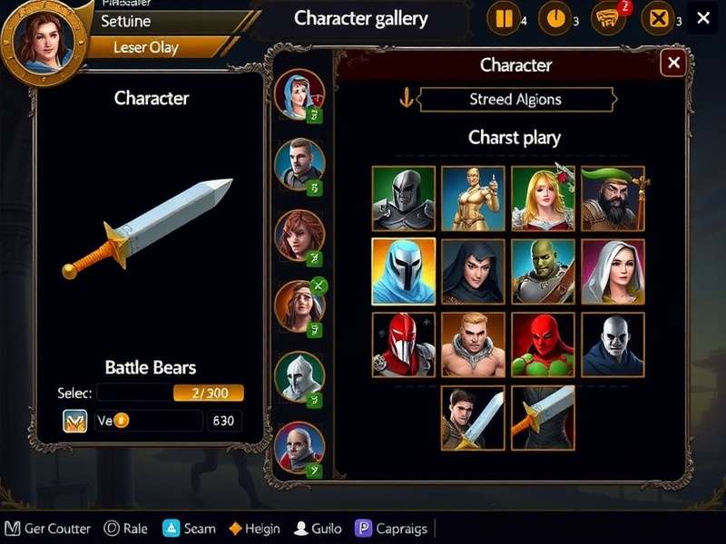 Cavelossim Crusaders Character Gallery Cavelossim Crusaders character gallery showing diverse roster