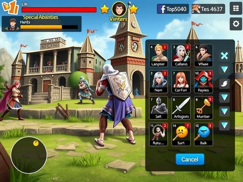 Cumin Crusaders Force Character Customization Cumin Crusaders Force character customization screen