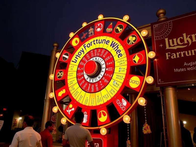 Lucknow Fortune Wheel at Cultural Festival Cultural festival featuring Lucknow Fortune Wheel