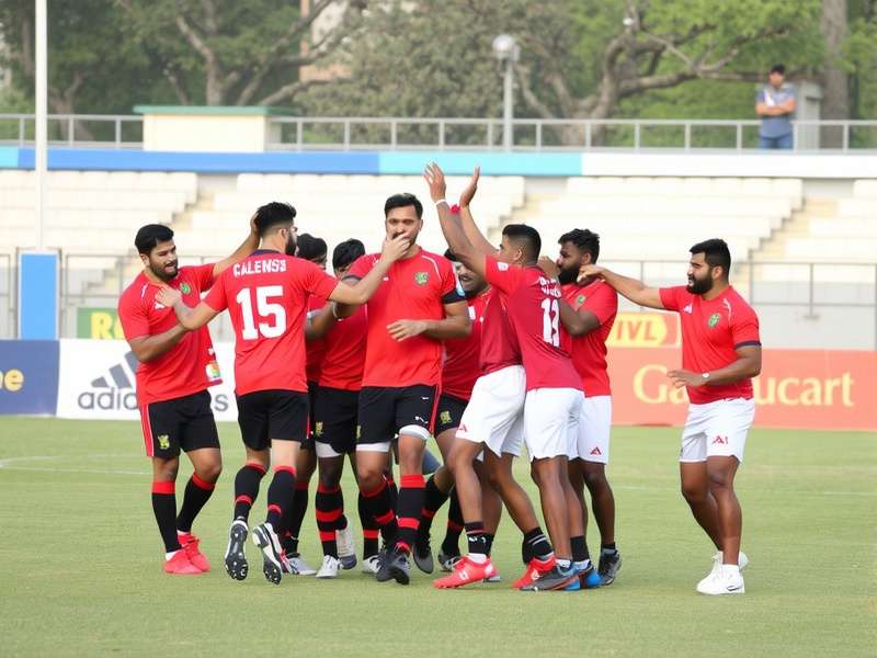 Chandigarh Rugby Legends Training Session Chandigarh Rugby Legends team training session