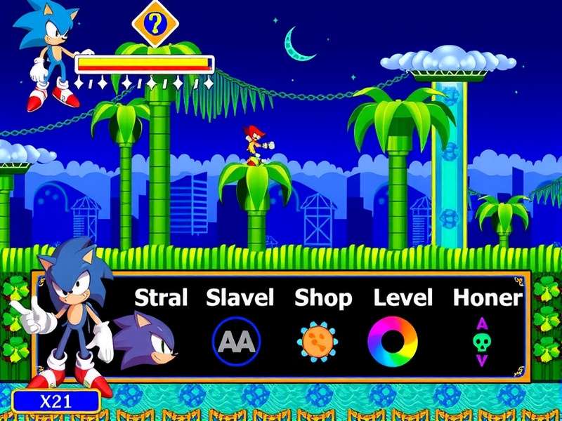 Level Progression in Sitar Sonic Supreme Sitar Sonic Supreme level progression