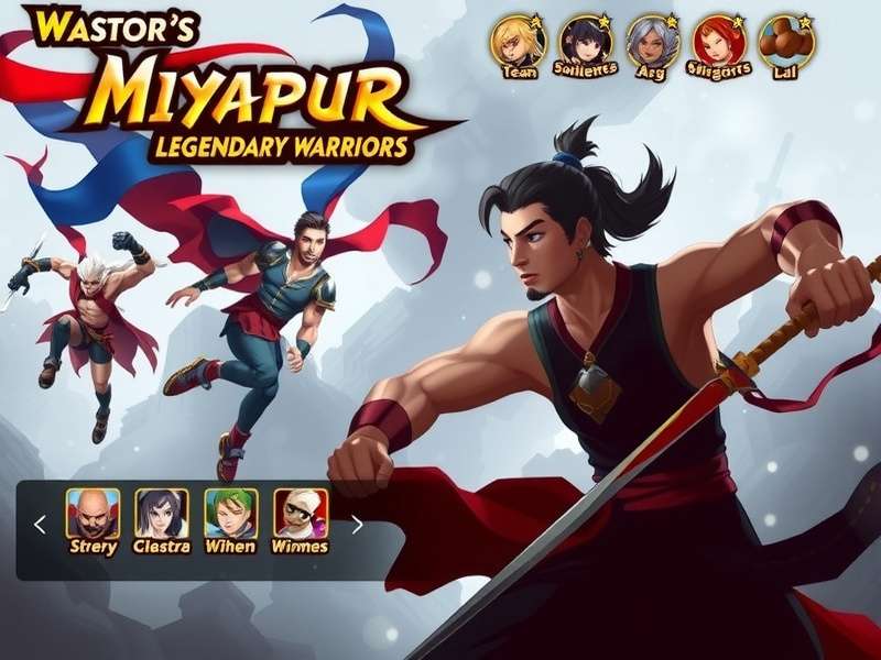 Miyapur Legendary Warriors Story Scene Story scene from Miyapur Legendary Warriors showing characters in a dramatic moment