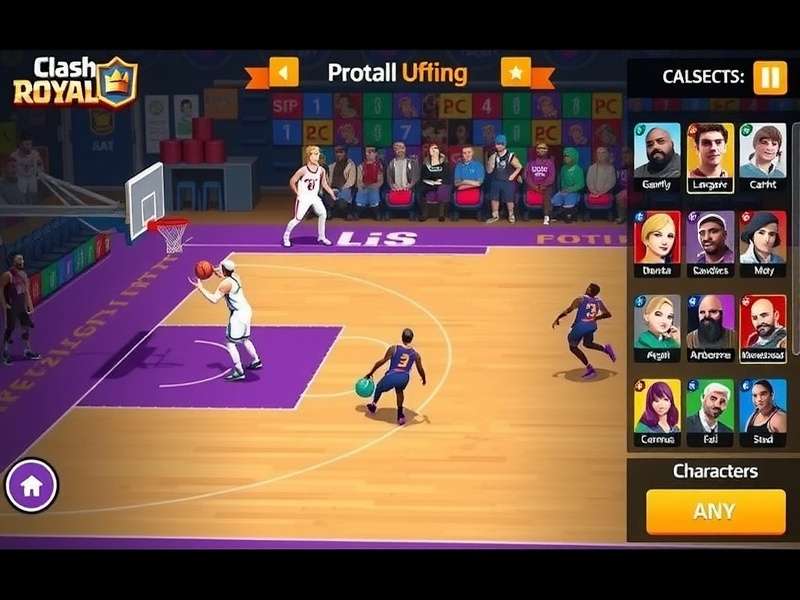 Character Customization Options Basket Clash Royale character customization screen showing various options