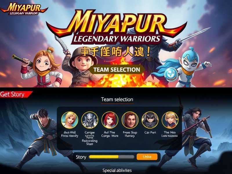 Miyapur Legendary Warriors Combat Interface Combat interface showing special abilities