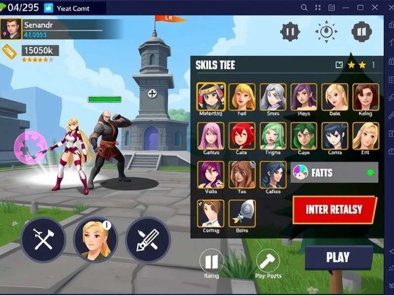 Dauntless Fighter S Tale - Epic Combat Scene Dauntless Fighter S Tale gameplay screenshot showing character combat