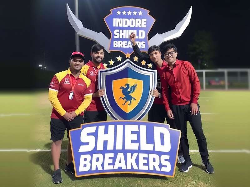Indore Shield Breakers Official Logo Indore Shield Breakers Team Logo