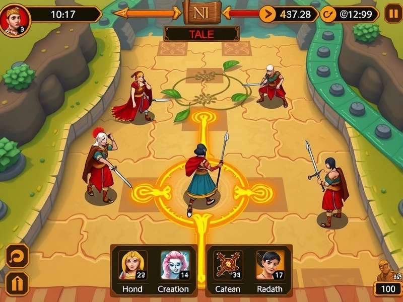 Hero Selection in Maratha Warriors Adventure Character selection screen in Maratha Warriors Adventure