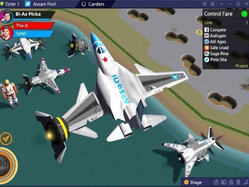 Assam Jet Ace Gameplay Screen Assam Jet Ace Game Interface