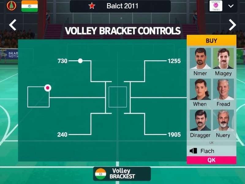 Character Progression - Volley Rulers India Volley Rulers India character progression interface