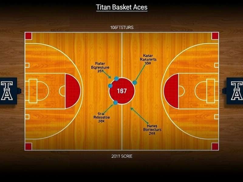 Titan Basket Aces strategic defensive alignment Titan Basket Aces defensive formation diagram