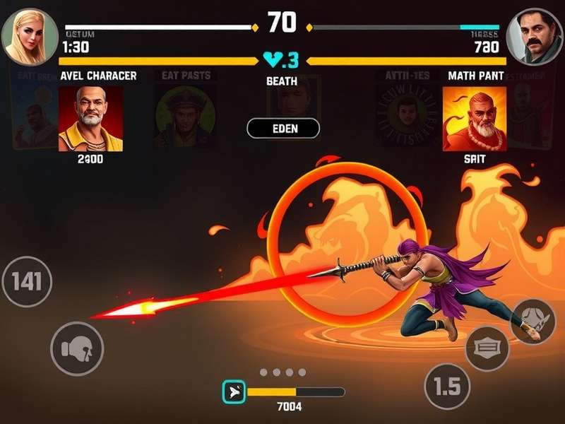 Ping Warrior Bharat Multiplayer Gameplay Ping Warrior Bharat multiplayer match in progress