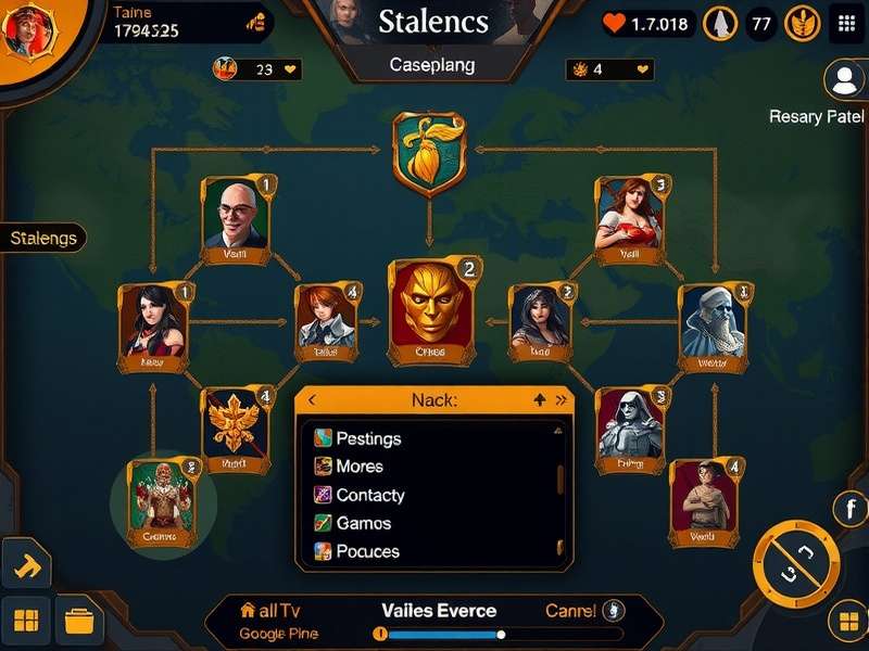 Opulence Operator Oracle Gameplay Interface Opulence Operator Oracle main gameplay screen showing strategic interface