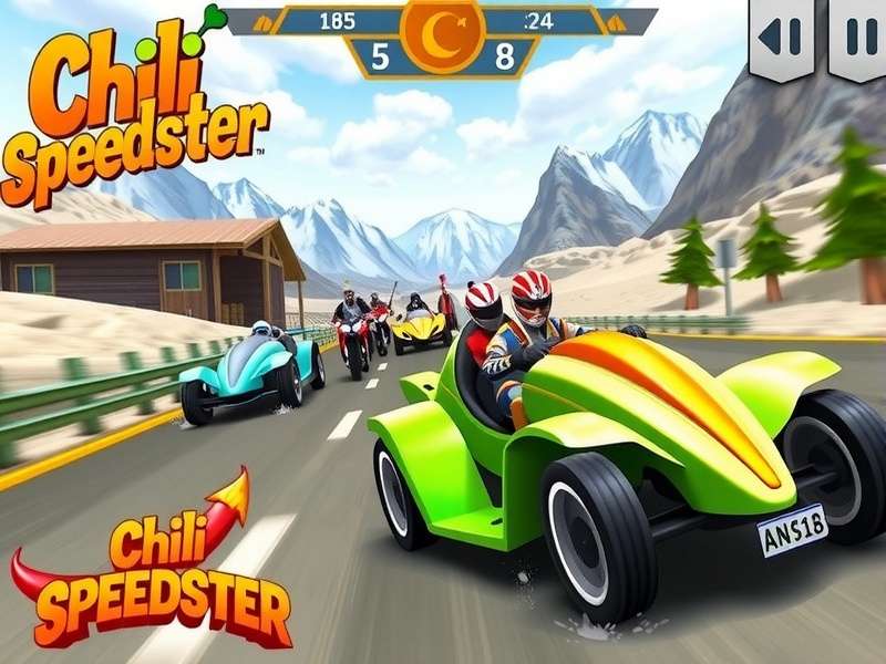 Himalayan Pass Track Chili Speedster Himalayan Pass track showing mountain racing