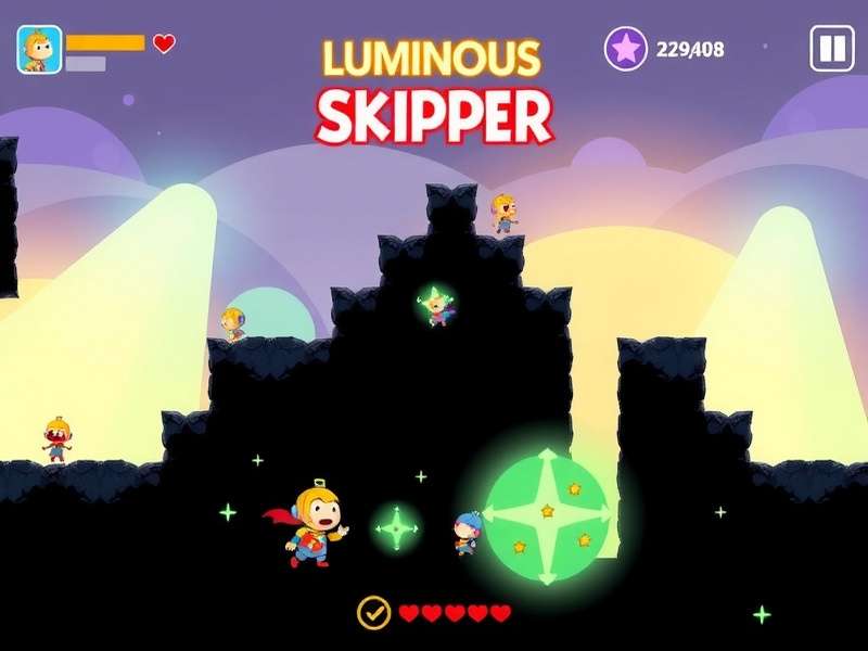 Luminous Skipper Character Roster Luminous Skipper character selection screen